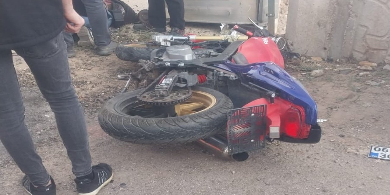 Yine Konya, yine motosiklet kazası
