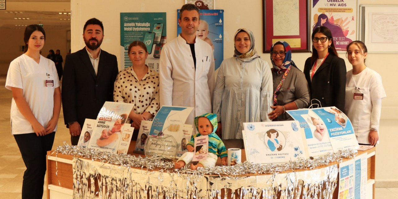 Konya'nın bebek dostu hastanesinde annelere ücretsiz danışmanlık