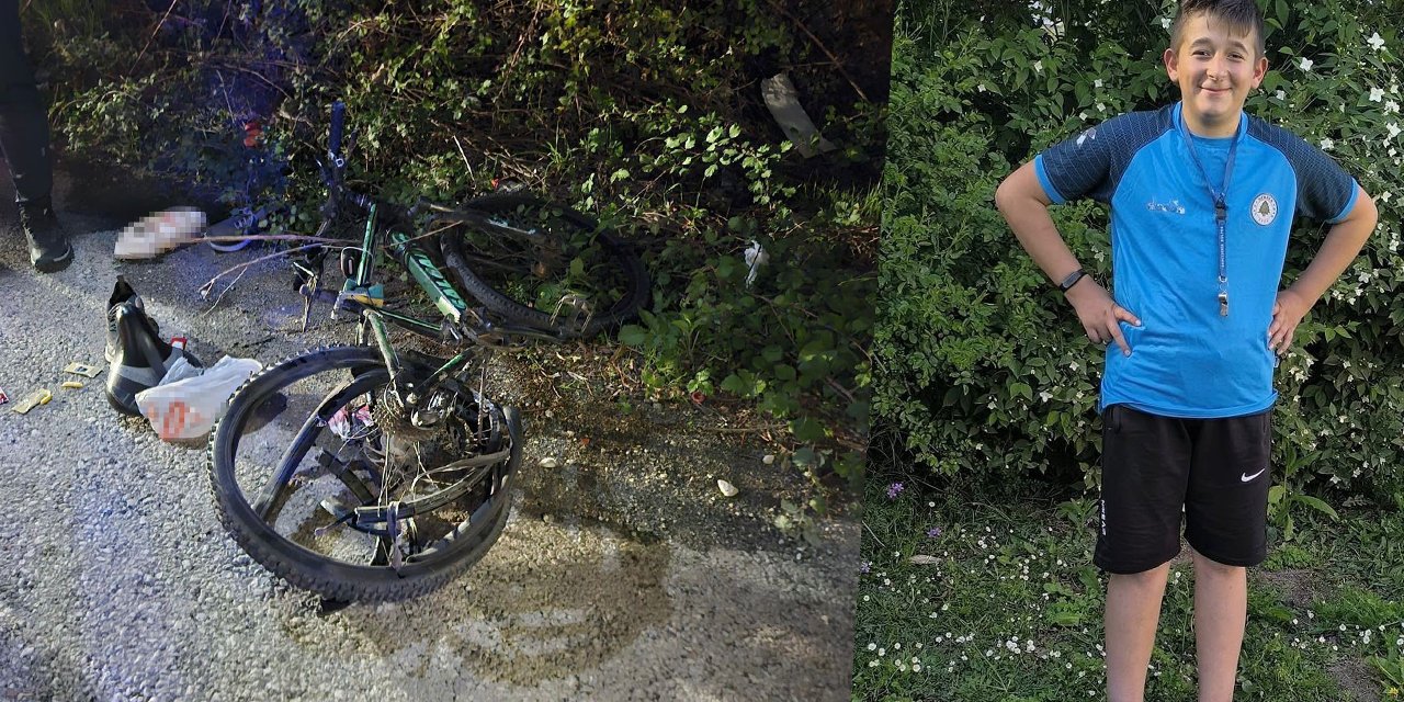 14 yaşındaki bisikletli çocuk, cipin çarpması sonucu hayatını kaybetti