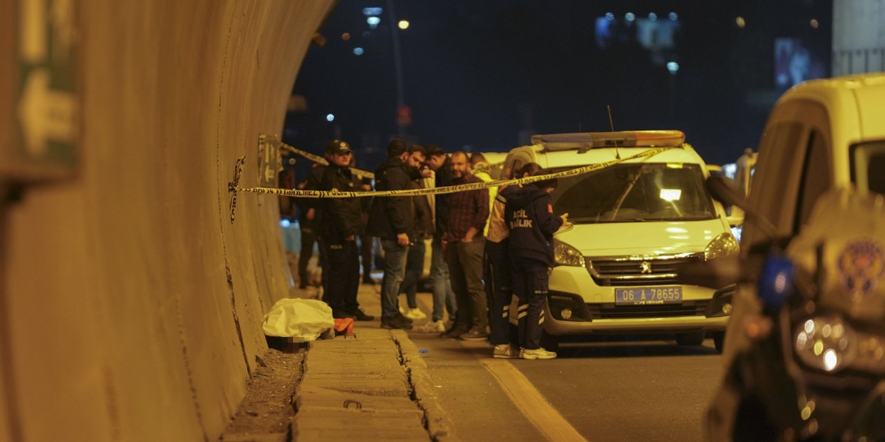 Tünelde kanlı infaz! 1 ölü, 1 yaralı var