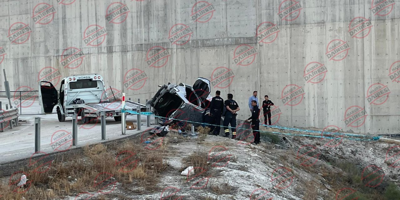 Konya'da devrilen otomobildeki Abdülkadir Doğan hayatını kaybetti