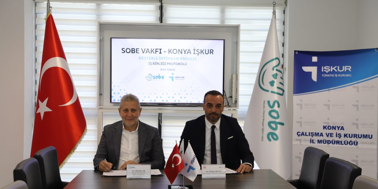 Konya’nın özel gençleri için Destekli İstihdam Projesi başladı