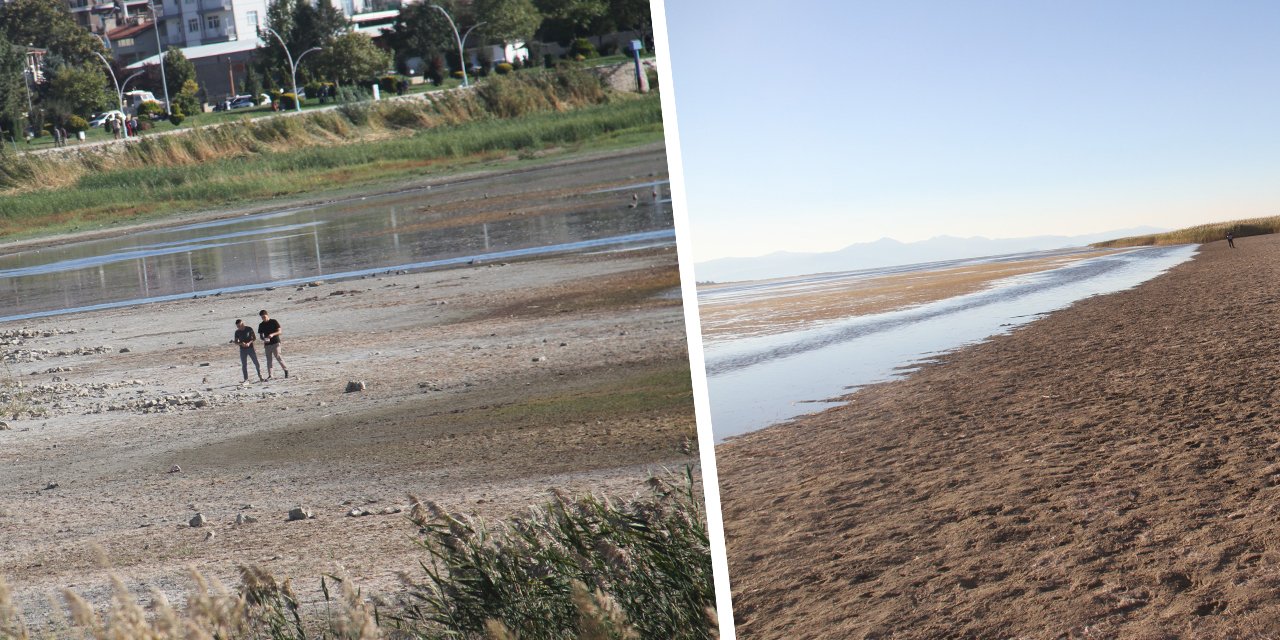 Konya'nın o gölünde artık kürek sesleri değil ayak sesleri yankılanıyor