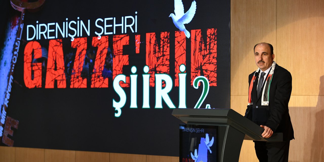 Konya Büyükşehir’den Gazze’ye sanatsal destek