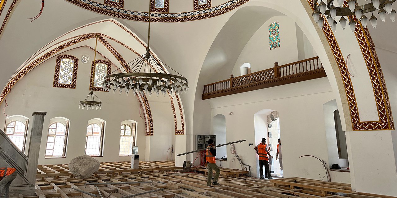 Konya sayesinde 14 asırlık camide yeniden ezan sesi duyulacak