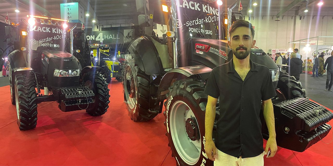 Konyalı genç çiftçinin modifiye tutkusu tarım fuarında yankı buldu