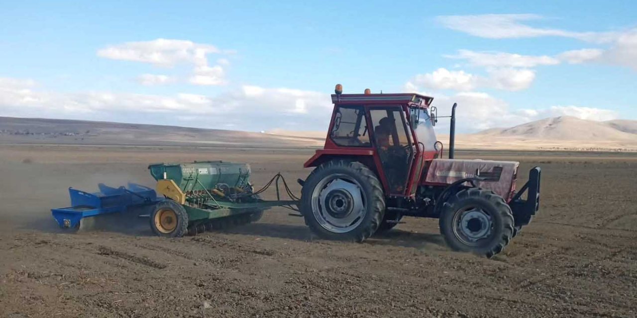 Konya Ovası’nda yeni sezon başladı! Ekim zamanı