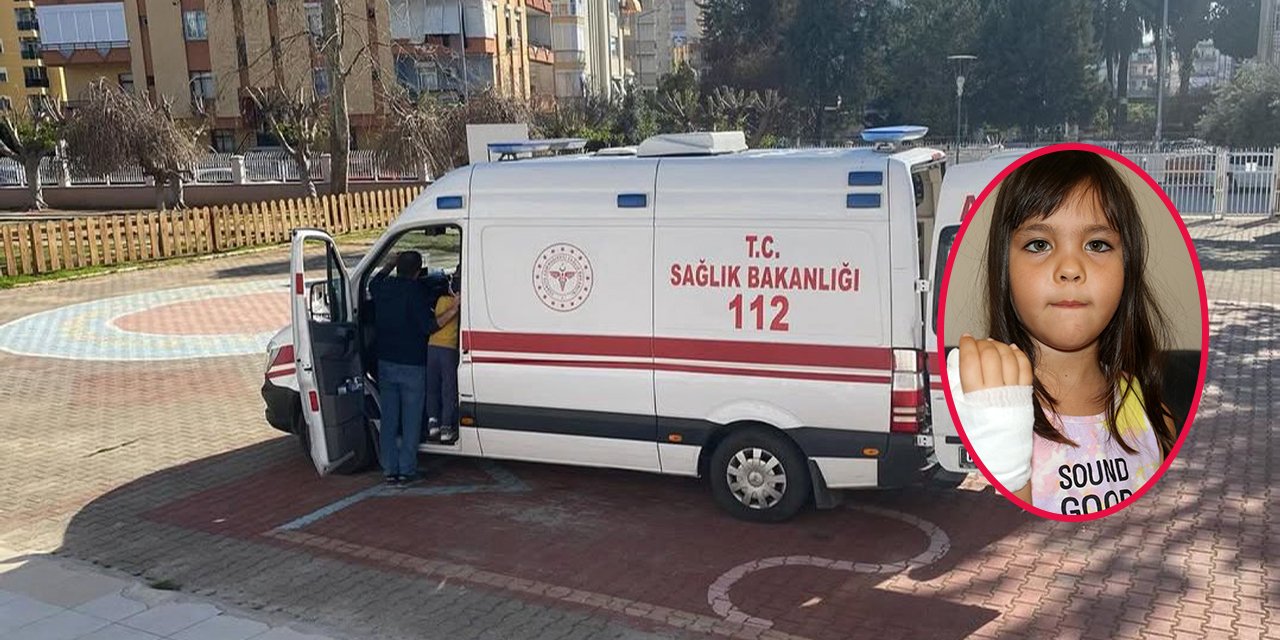 4 yaşındaki çocuğun parmağı anaokulunda demir kapıya sıkışarak koptu