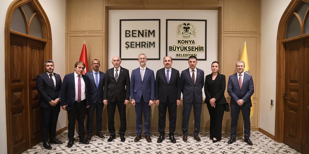 Ukrayna heyeti Konya’da! Güçlü bağ vurgusu yapıldı