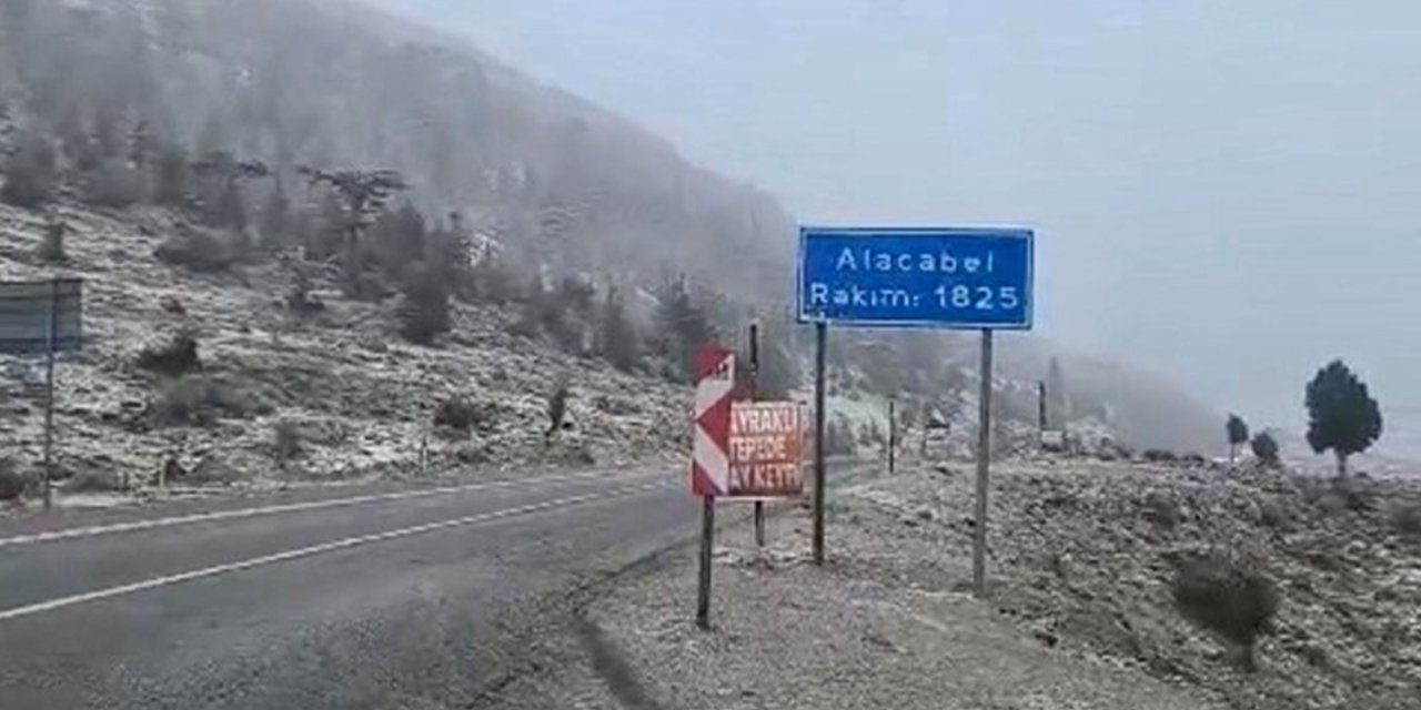 Alacabel’e yılın ilk karı düştü