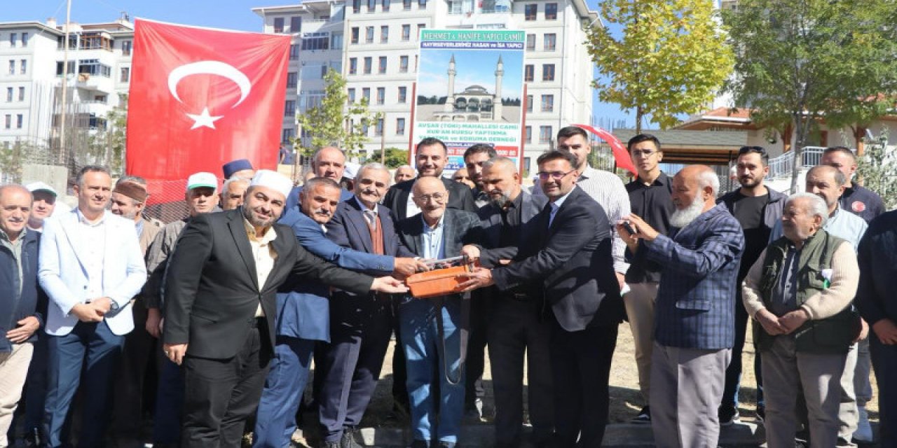 Konya’da TOKİ konutlarının bulunduğu bölgeye yeni cami yapılıyor