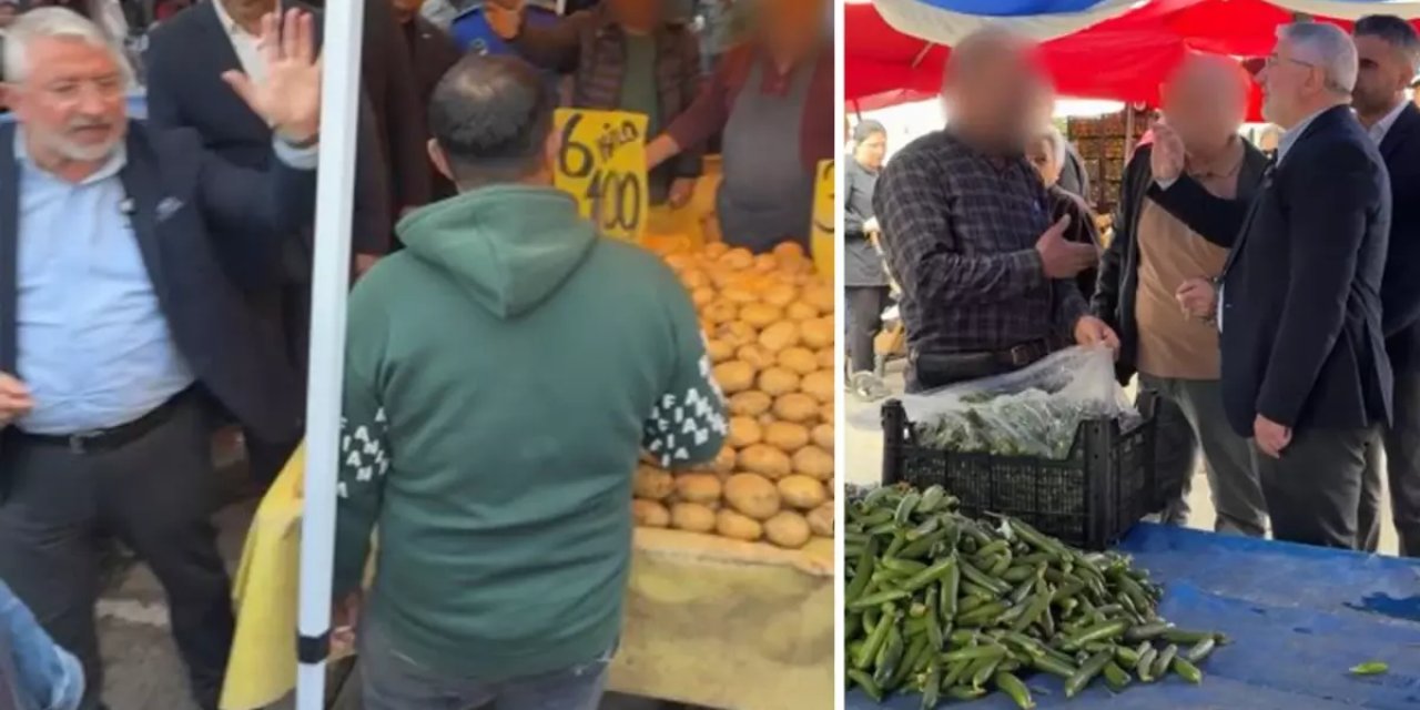 Pazarcının vatandaşa söylediği belediye başkanını çileden çıkardı