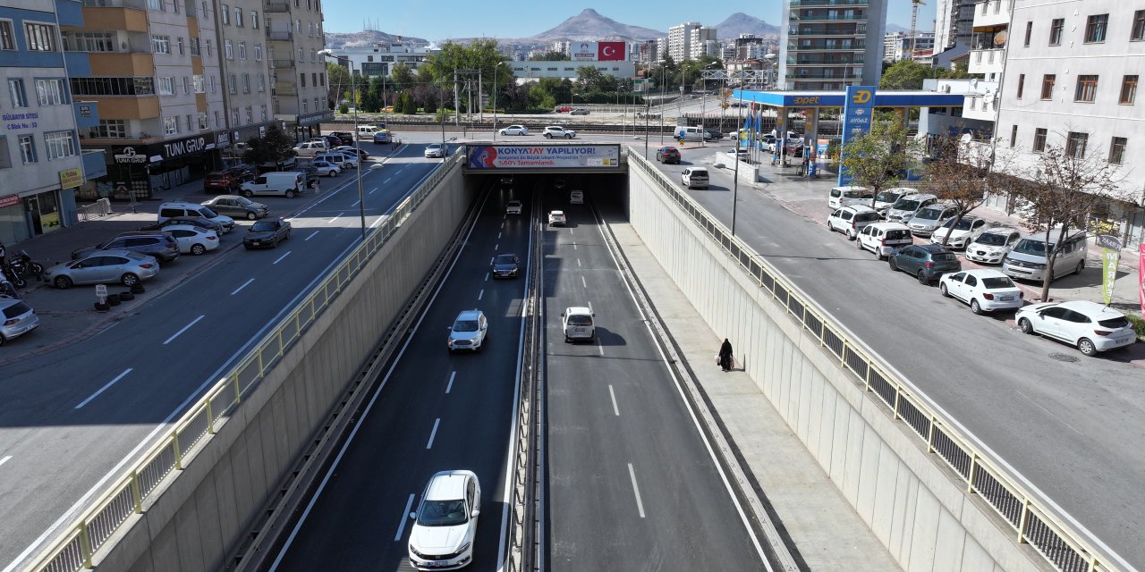 Konya Büyükşehir’den şehir içi trafiğini rahatlatan çalışma