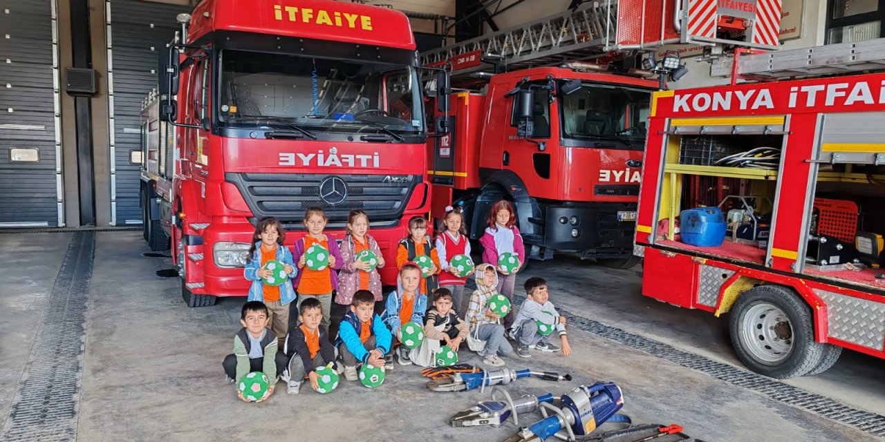 Konya'da küçük kahramanlar çekirdekten yetişiyor