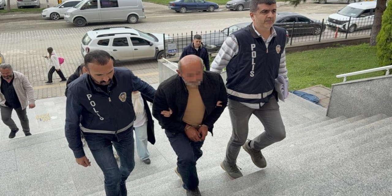 Kurusıkı tabancayla banka soydu