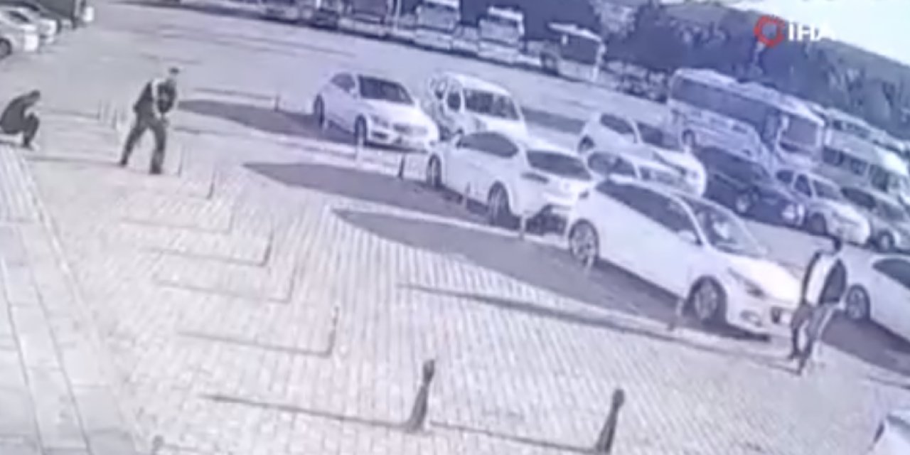 Tetikçinin otobüs firması sahibini vurduğu anların görüntüsü çıktı