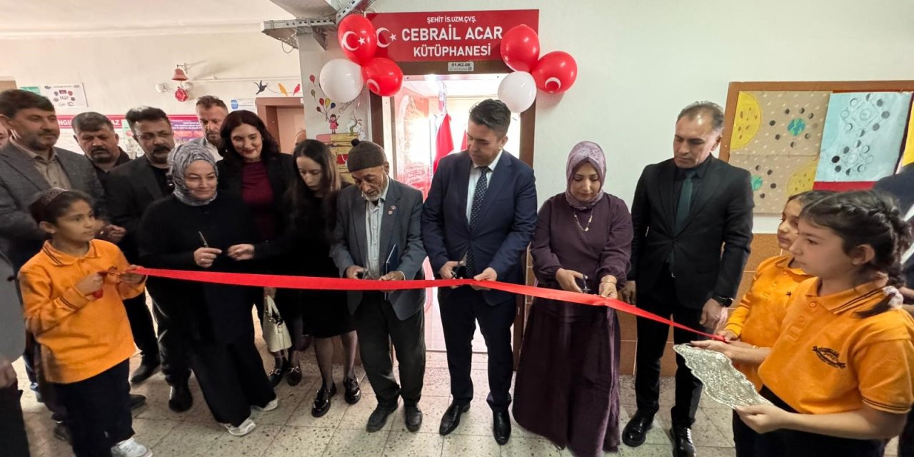 Konya'da vefa örneği, "Unutulmayan Kahramanlar Kütüphanesi" açıldı