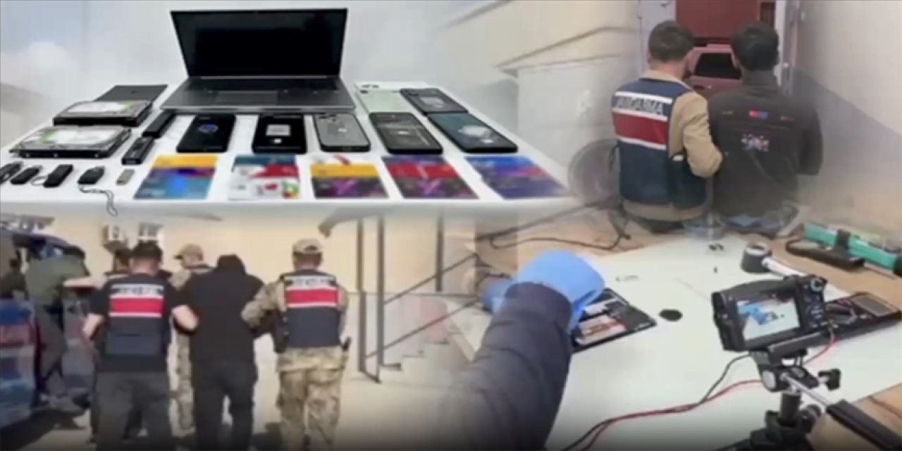 Jandarmadan 9 ilde siber operasyon