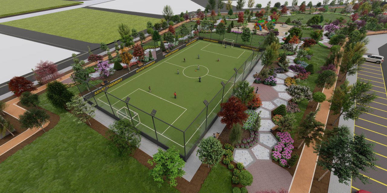 Konya'ya 40 bin metrekarelik modern şehir parkı kazandırılıyor
