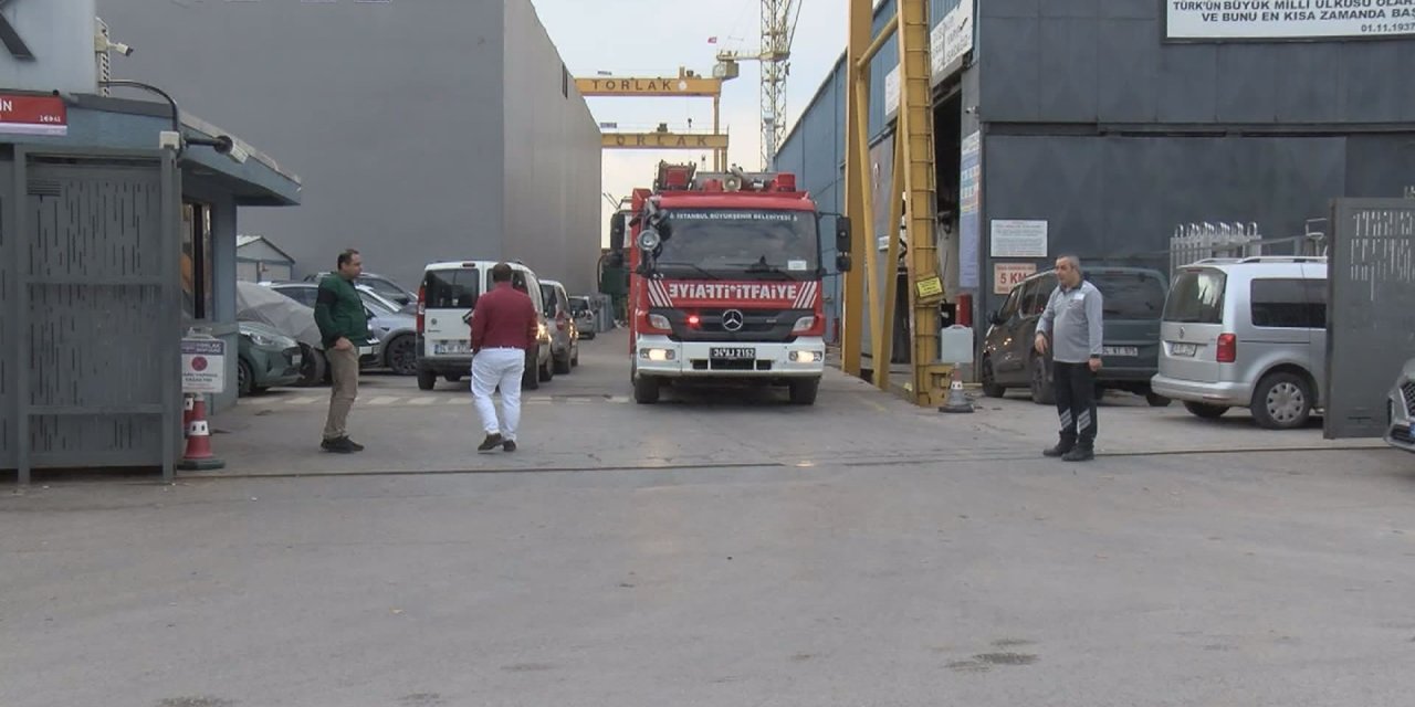 Tersanede patlama! 1 işçi öldü 4 işçi yaralı