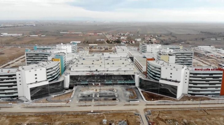 Konya 'Şehir Hastanesi'nin açılışı için gün sayıyor