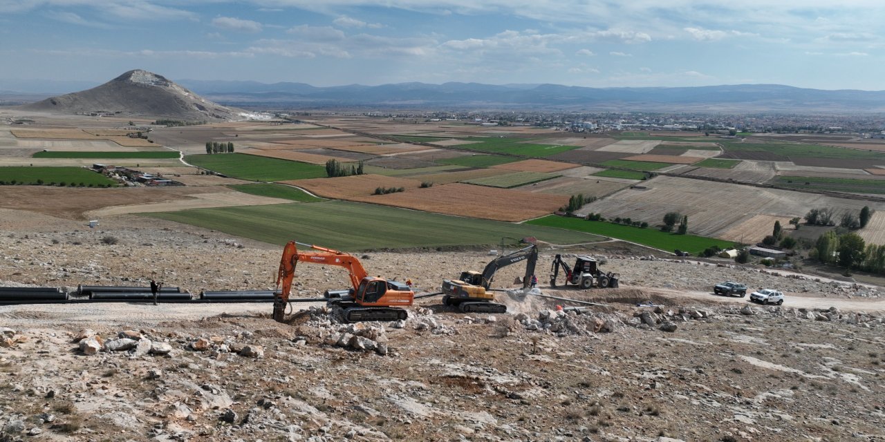 Konya Büyükşehir'den Ilgın’a sağlıklı ve kesintisiz su
