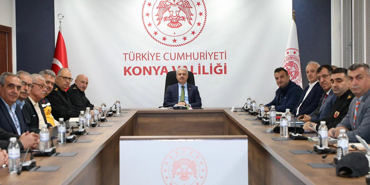 Konyaspor’un kritik maçları için güvenlik toplantısı gerçekleştirildi