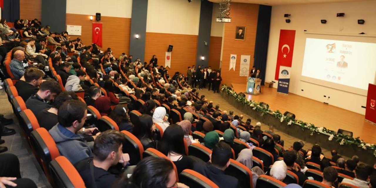 Necmettin Erbakan Üniversitesi'nde Filistin davası konuşuldu