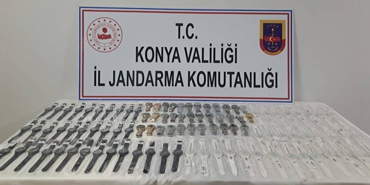Konya’da kol saati operasyonu! Değeri 100 bin TL