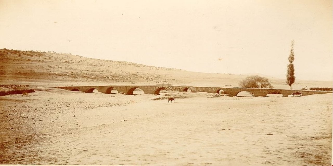 Konya’da baraj suları çekildi, 11 gözlü tarih ortaya çıktı