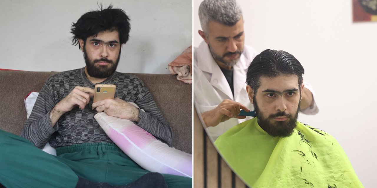 Türkiye’nin konuştuğu telefon bağımlısı Barış, 3 yıl sonra duş aldı