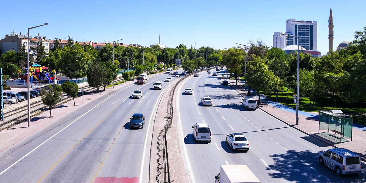 Konya’da motorlu araç sayısı 1 milyon sınırına geldi