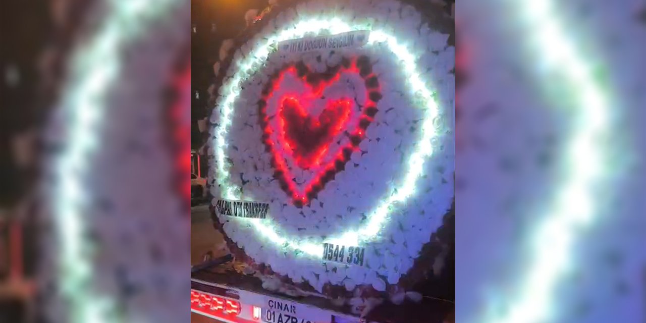 Çekiciyle doğum günü sürprizi pahalıya patladı