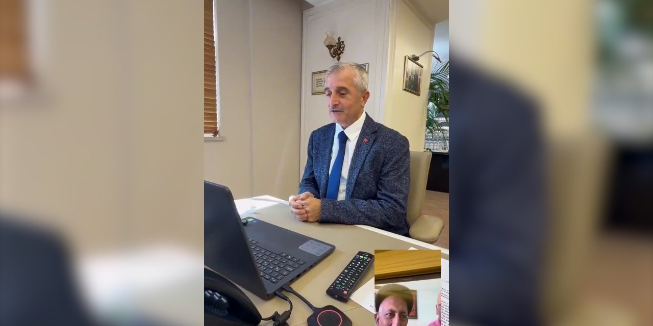 Şahinbey Belediye Başkanı Tahmazoğlu, Gazze Belediye Başkanı ile görüştü