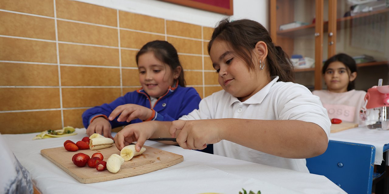 Konya Büyükşehir’den miniklere sağlıklı beslenme eğitimi