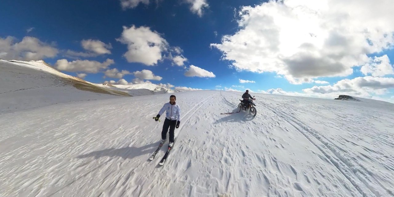 Kar kalınlığı 40 santime çıktı, turlar erken başladı