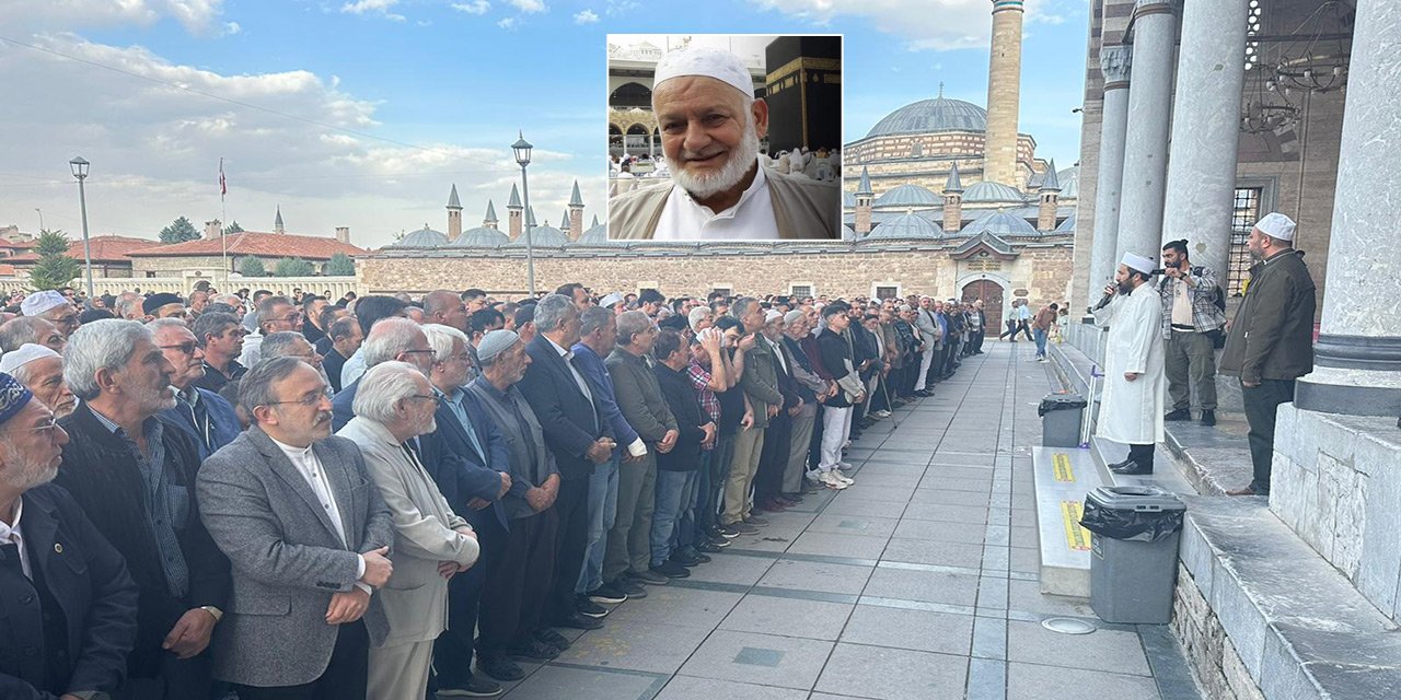 Konya’da Ali Galip Doğan’a gözyaşı ve dualarla veda