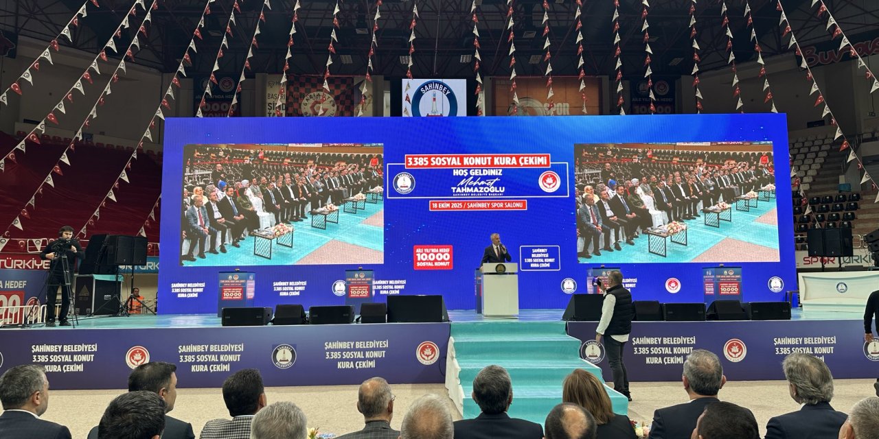 Şahinbey konut kura çekimi sonucu 2025 I TIKLA, ÖĞREN