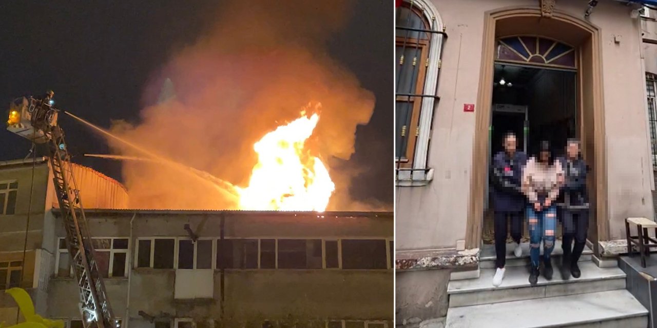 64 yaşındaki sevgilisinin eve almadığı 21 yaşındaki kadın binayı yaktı