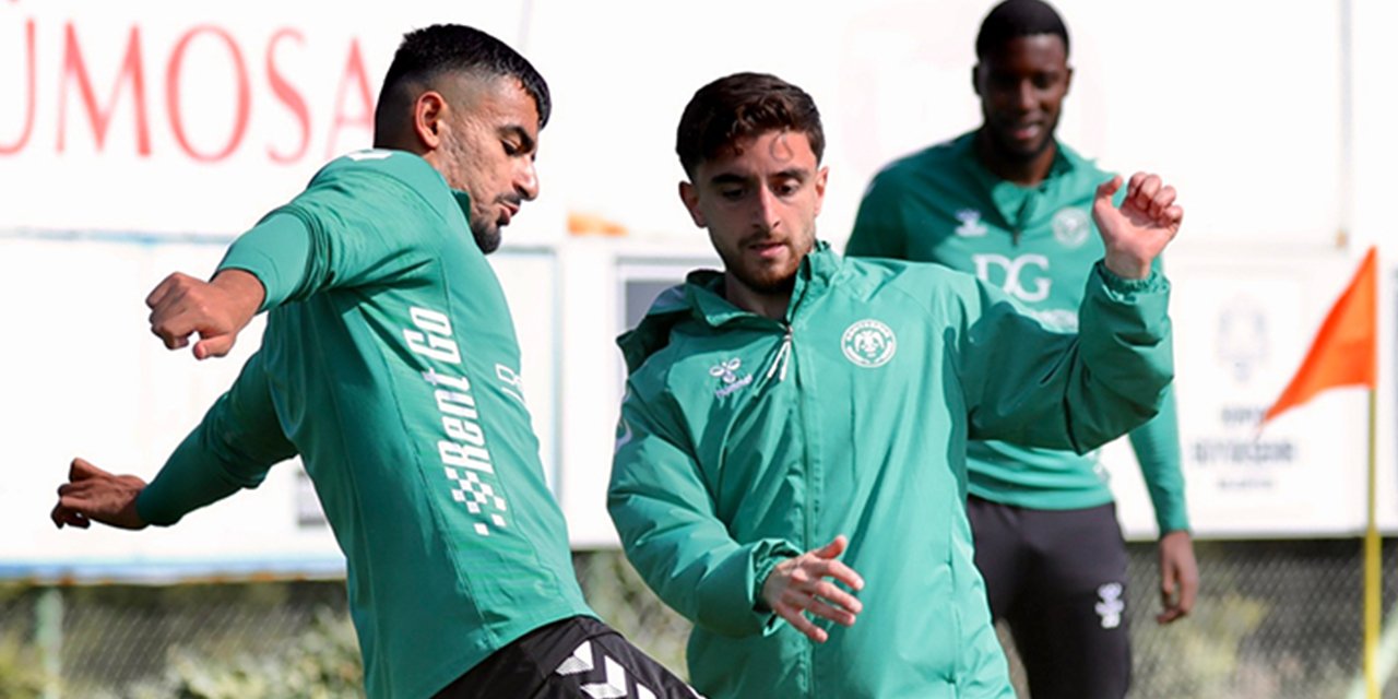 Konyaspor, Beşiktaş maçı hazırlıklarına başladı
