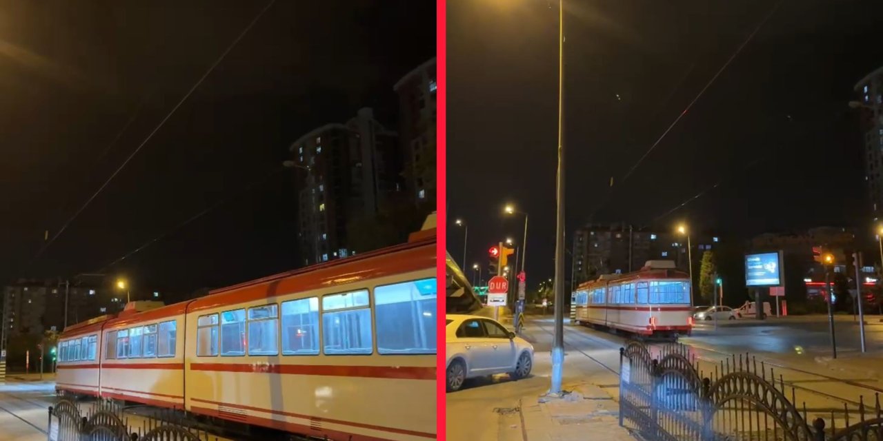 Konya’nın eski tramvayları geri döndü