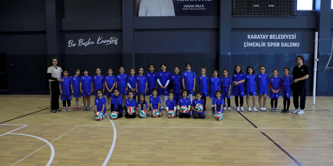 Konya'da 1970 öğrenci sporla sağlığa tutunuyor