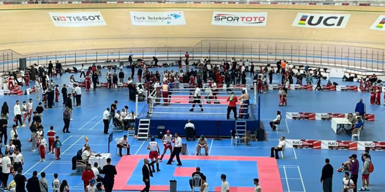 575 sporcu, 3 gün Meram’da ter döktü