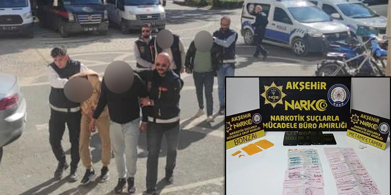 Konya'da uyuşturucu operasyonu! 12 kişi gözaltına alındı