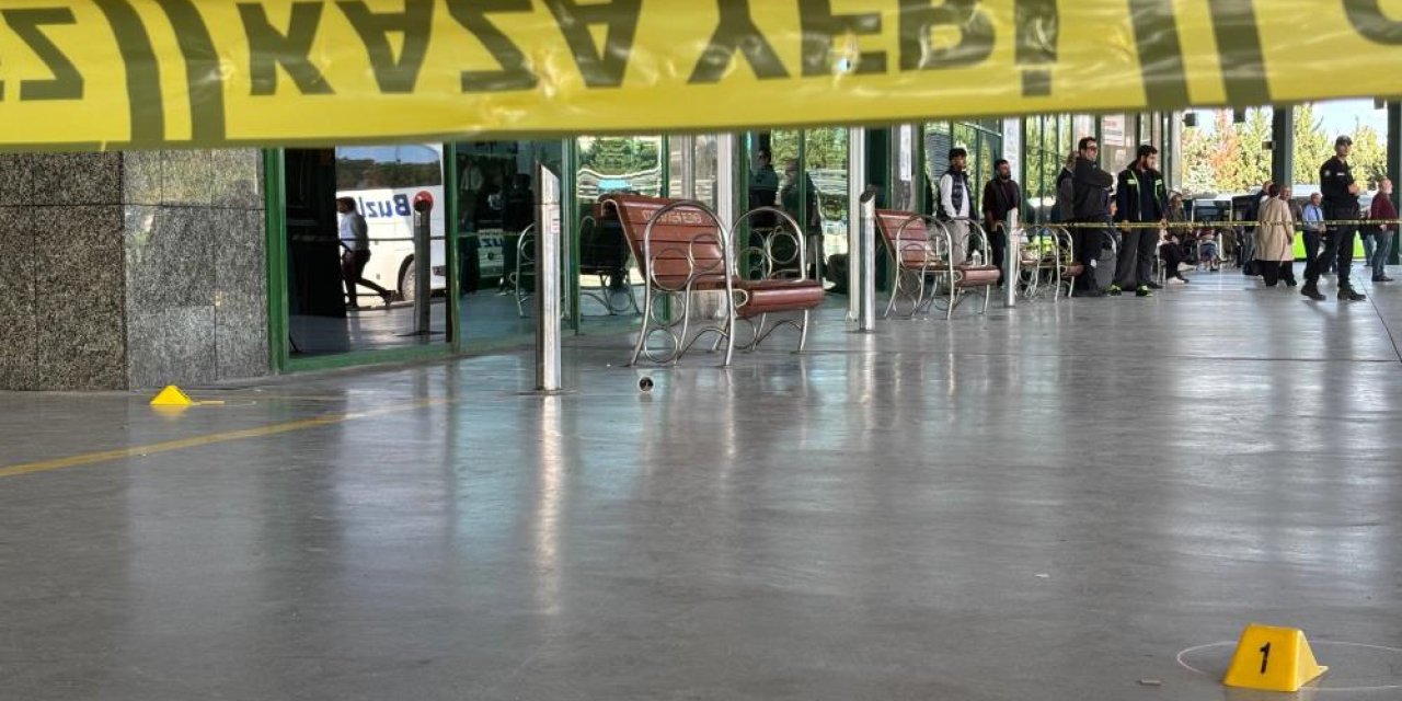 Otogarda dehşet! Uzman çavuş silahını çekti, polis vurdu