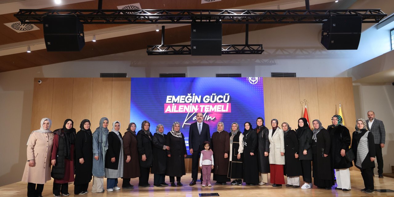 Aile yılı, Konya’da kadınların birlik sofrasıyla taçlandı