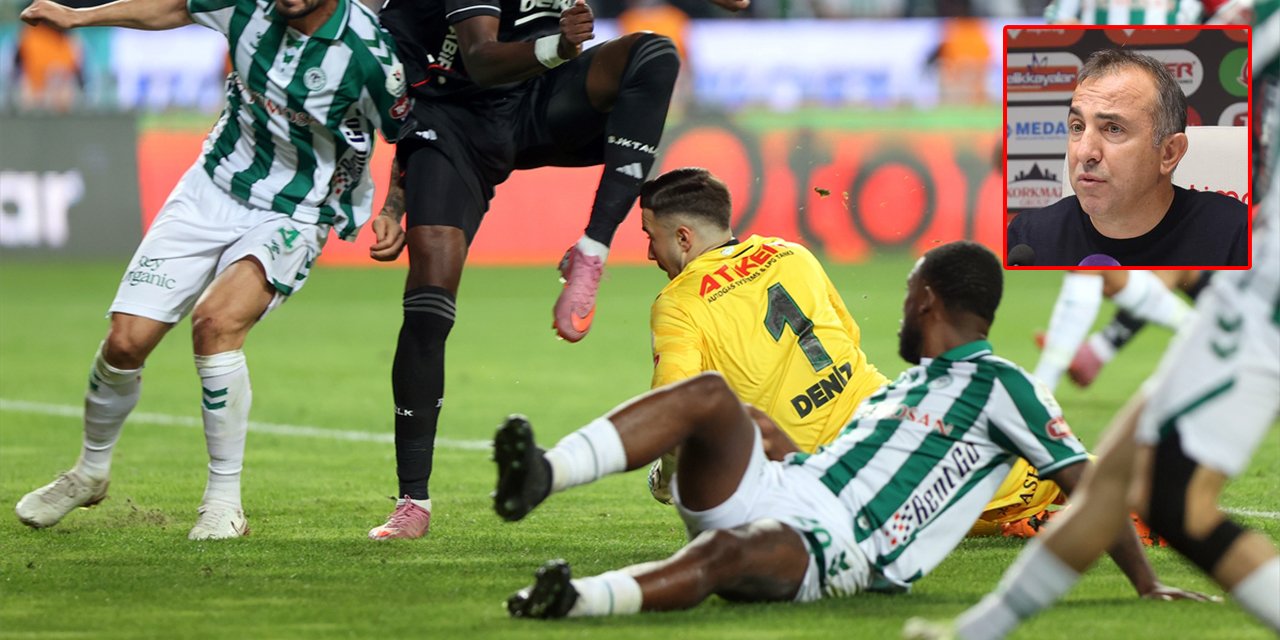 Konyaspor Teknik Direktörü Recep Uçar, Deniz’e sahip çıktı