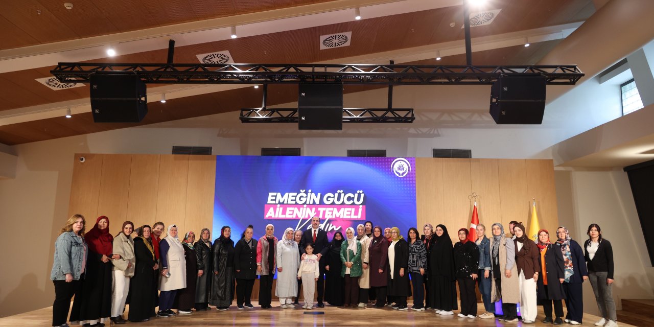 Konya’da kadın elinin değdiği her yer güzelleşiyor