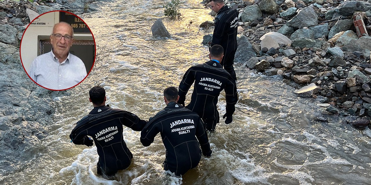 Ekipler seferber oldu! Sel sularında kaybolan yaşlı adam aranıyor