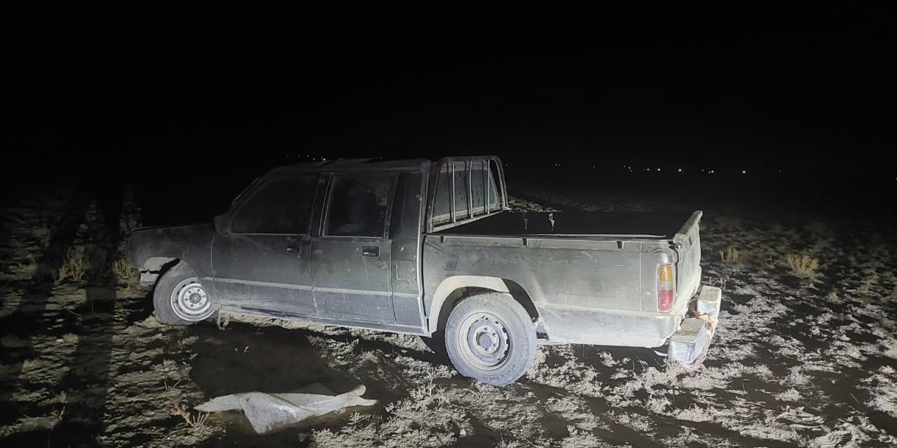 Konya’da pikap yoldan çıktı! 2 kişi yaralandı